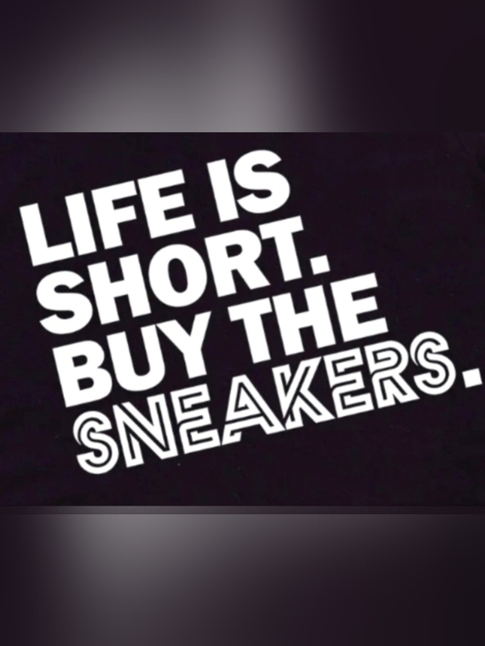👟SNEAKER ADVERTISEMENT